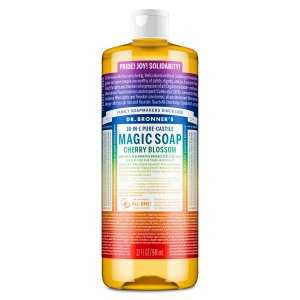 Cherry Blossom Pride Label - Pure-Castile Magic Soap